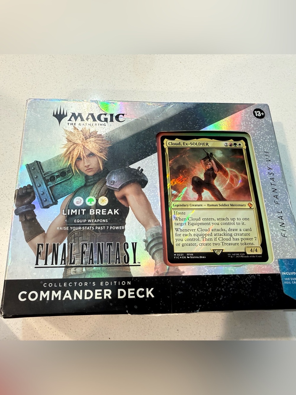 Magic: The Gathering Final Fantasy Limit Break Commander Deck - Green/Red/White